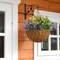 12 Pcs Artificial Flowers Outdoor, Faux Artificial Plants UV Resistant Plastic Flower Bulk for Hanging Planter Porch Window Home Wedding Fall Summer Decor (12, Fuchsia, Purple, Yellow, Green)